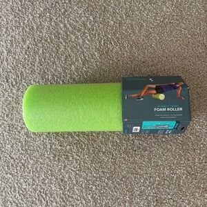 Green Foam Roller Gaiam workout yoga pilates gym